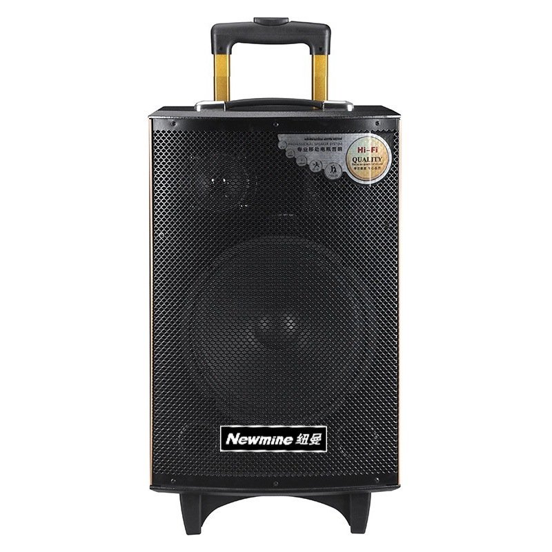 纽曼newminesm1600d拉杆音箱广场舞户外音响便携式低音炮音箱移动扬声