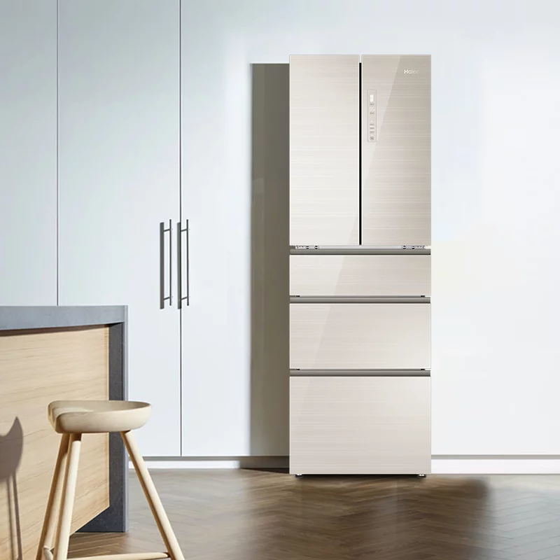 海尔(haier )449升变频风冷无霜多门四门冰箱一级节能厨装一体变温