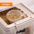 推拉米桶20斤装家用塑料储米箱厨房密封防虫防潮大米杂粮米缸10斤第4张高清大图