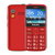 飞利浦 PHILIPS E207L 直板按键 移动 老人手机 老年功能机(炫酷红)第2张高清大图