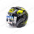 SHOEI日本JC2摩托车半盔3/4盔头盔骑行踏板(亮黄色印花 S)第2张高清大图