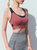 一体运动内衣女防震跑步聚拢胸罩一片式工字健身文胸瑜伽背心bra(S 浅紫)第2张高清大图