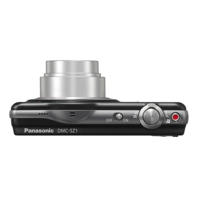松下（Panasonic）DMC-SZ1数码相机 黑色 徕卡镜头哟！CCD成像 1610万像素 3.0英寸液晶屏 10倍光学变焦 25mm广角
