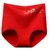 SUNTEK本命年女内裤女士大红色高腰结婚属牛收腹三角短裤鼠年女(小码M（建议80-115斤） 2条装（富贵+富贵）)第5张高清大图