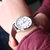 天梭(TISSOT)瑞士手表 梦幻系列 情侣表商务休闲男士石英手表皮带钢带T033.410.11.053.01男表(白盘棕皮带)第4张高清大图