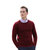 【美国百年品牌】U.S. POLO春季新款男士修身长袖针织衫(圆领焦糖黄 M)第3张高清大图