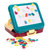 北美进口玩具 百年品牌Battat磁性双面画板 DIY数字字母教学 儿童学习绘画工具 绘画工具箱 3岁以上儿童早教玩具第2张高清大图