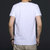 夏季男士短袖T恤纯棉体恤纯色半袖潮流打底衫丅(白色 L)第6张高清大图