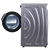 松下（Panasonic） XQG100-E1255 银色 6项精准智能控制；三维立体洗16种洗涤程序 滚筒洗衣机第5张高清大图