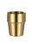 韩式304不锈钢水杯工业风双层金色烤肉餐厅啤酒杯饮料杯 餐饮杯子(180ml台阶拉丝款（304款）)第5张高清大图