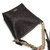 COACH 蔻驰 新款 女士PVC链条单肩包 手提包 水桶包  F45068 黑色(棕色)第3张高清大图