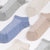 南极人男士袜子五双装船袜短棉祙夏季浅口薄款隐形春夏防滑透气袜(2005虚线款 均码)第5张高清大图