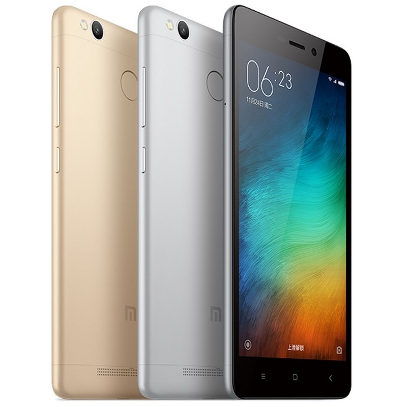 小米红米3高配全网通版经典银白移动联通电信4g手机双卡双待