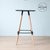 吧台小吧台桌家用欧式简易厨房客厅创意实木餐厅多功能组合高脚桌(黑色)第2张高清大图