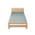 卡里鳄KLE—ZDS029实木折叠床午休床第2张高清大图