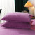 纯色欧式珊瑚绒加厚保暖床裙床罩单件1.5m1.8m2.0m防滑床单床笠套(紫红)第7张高清大图