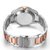 宝柏士（BLWRX）超薄夜光BL126300钢壳钢带女款手表(间玫瑰金镶石贝面)第5张高清大图