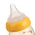 贝亲(Pigeon)宽口径PPSU奶瓶自然实感防胀气160ml配SS奶嘴（黄色旋盖）AA77(黄160 ss奶嘴（赠配件）)第3张高清大图