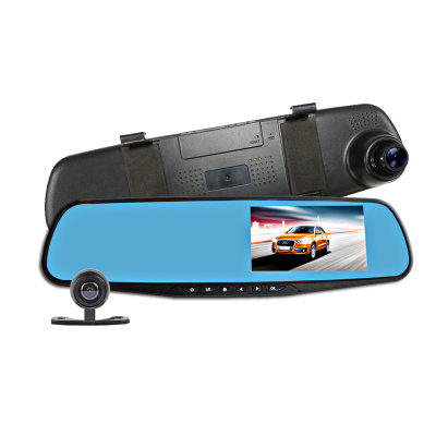 金字號H2行车记录仪双镜头高清夜视1080P停车监控送32G卡(32G)