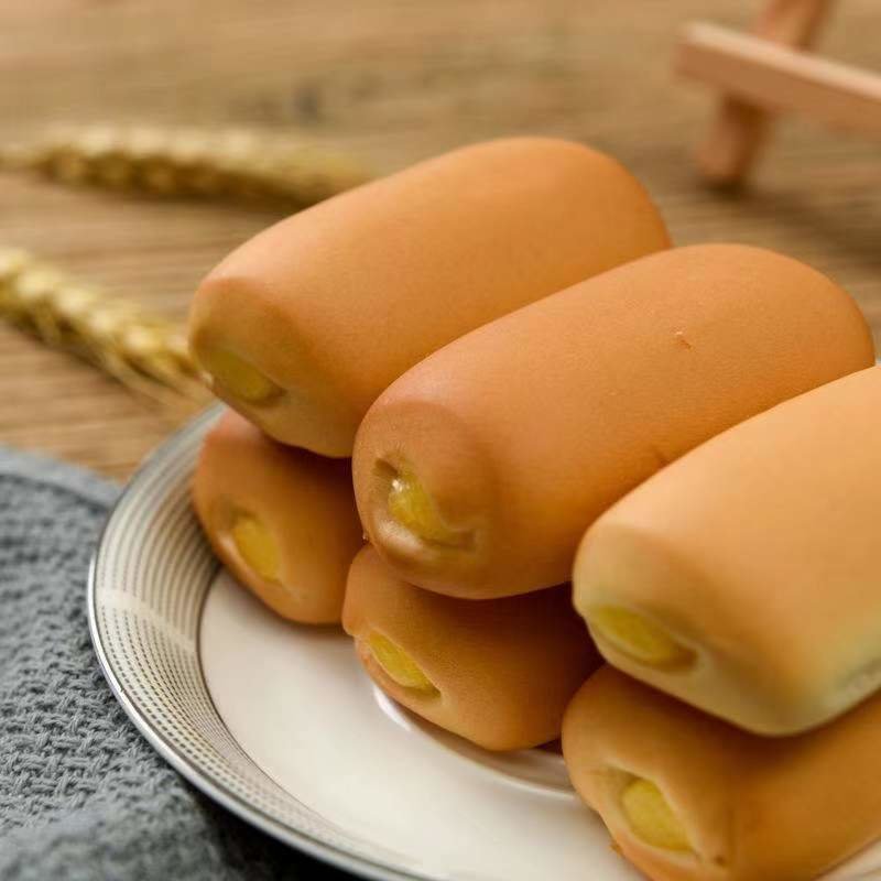 三辉麦风小奶包夹心芝士代餐面包软休闲零食醇厚芝士味