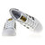 【亚力士】Adidas/阿迪达斯 三叶草复古板鞋情侣款Originals superstar白黑金标 C77124(白色 43.5)第3张高清大图