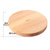 摩登堡 橡胶木菜板 圆形加厚菜板 厨用小菜板砧板 30x30x3cm 圆形菜板(MDF-CB002)第2张高清大图