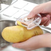 日本水果削皮刀蔬菜瓜果刨刀去土豆皮刮皮刀不锈钢苹果旋转削皮器