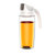 美佳多 玻璃油壶 自动开合自动翻盖 油瓶 油罐 香油瓶 防漏带盖防尘(白色 600ML)第5张高清大图
