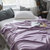 格莉安GELIAN 纯色毛毯法兰绒珊瑚绒毯子居家旅行空调被春秋毯午休毯沙发毯盖毯学生儿童通用(紫色)第5张高清大图