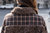 羊羔毛外套女2021秋冬季新款毛呢格子棉衣拼接短款棉袄(褐色 L)第6张高清大图