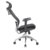 云艳YY-LCL1299 电脑椅午休椅办公椅子人体工学椅家用转椅网椅时尚座椅休闲椅子-黑色(默认 默认)第4张高清大图