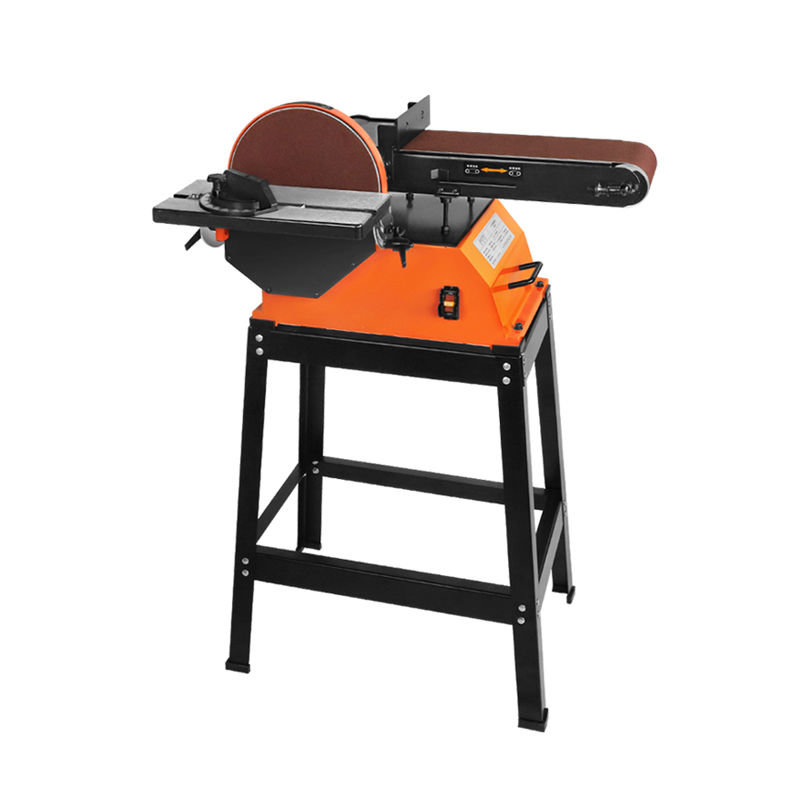 砂带机电动打磨机砂纸机工业级台式打磨机砂盘沙纸机木工抛光机610