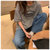 MISS LISA韩版ins字母印花短袖t恤女夏季宽松显瘦中长款上衣9464(浅灰色 S)第3张高清大图