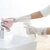 嘉松尼尔【3双装】居家防水家务手套厨房清洁耐用透明色胶手套洗衣洗碗手套(款式随机3双装S码)第5张高清大图