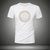 欧洲站美杜莎夏季2020新款潮流牌男士丝光棉烫钻短袖T恤大码体恤.(L 白色)第4张高清大图