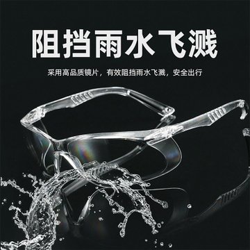 【顺丰快递】Zippo护目镜 防飞沫防飞溅多功能防护可佩戴近视眼镜(Zippo护目镜)
