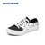 Skechers斯凯奇女鞋联名款透气运动鞋休闲鞋低帮帆布板鞋66666301(白色/多彩色 37)第2张高清大图