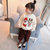 女童加绒套头卫衣 2017韩版冬装新款女童冬装加绒加厚套头保暖儿童运动卫衣第2张高清大图
