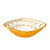 意大利 Guzzini 进口果篮家用厨房方口果盘餐具水果盘 国美厨空间(橙)第2张高清大图