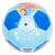 迪士尼(Disney)儿童足球米奇公主米妮可爱形象3号PVC车缝耐磨足球送气针DAB20242(天蓝色)第4张高清大图