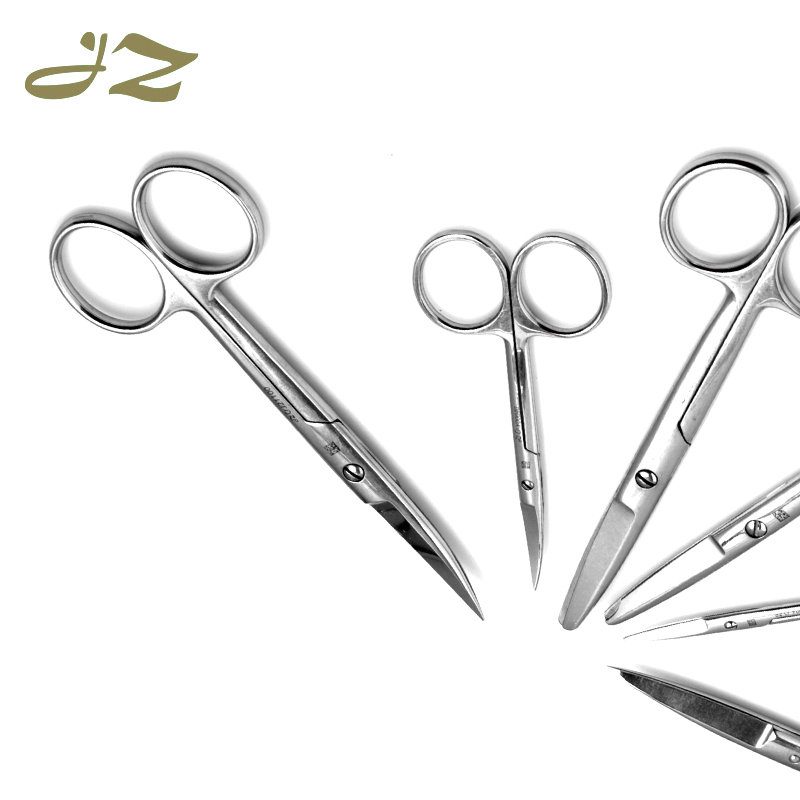 上海金钟医院医用手术室手术剪刀弯组织剪14cm1个装