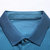 青年polo衫成熟商务休闲短袖t恤夏季新款净色时尚短袖(深蓝色 M)第3张高清大图