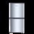 上菱 BCD-119CK小冰箱 双门两门冰箱 小型家用电冰箱 冷冻冷藏 闪白银第5张高清大图