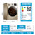 美的 (Midea) 洗衣机全自动10公斤滚筒 大容量高温带烘干变频洗烘一体机 MD100V332DG5(金色 10公斤)第4张高清大图