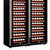 索比亚SY-480 专业恒温红酒柜（大容量 组合款 黑色）(黑色明拉手展架)第3张高清大图