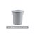 家用创意塑料垃圾桶 客厅简约压圈纸篓 大号卫生间垃圾篓垃圾筒(小号灰色)第8张高清大图