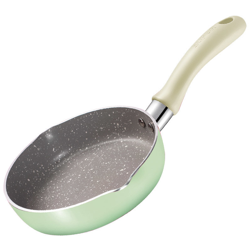 苏泊尔麦饭石平底锅不粘锅家用小煎锅牛排锅聚油不沾煎蛋锅煎饼锅平底