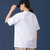 传奇保罗男士短袖t恤2021新款运动宽松圆领棉夏季情侣装潮流（M-2XL）612510(白色 XL)第3张高清大图