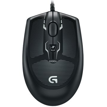 罗技(Logitech)G100s游戏键鼠套装  舒适的手感  稳定操控 低噪安静