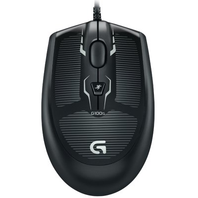 罗技(Logitech)G100s游戏键鼠套装  舒适的手感  稳定操控 低噪安静
